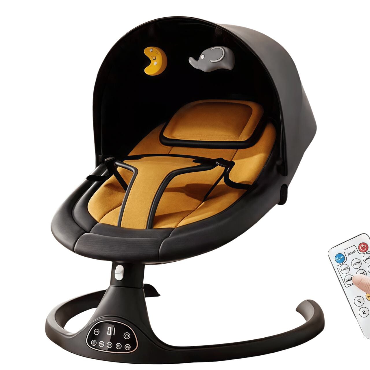 bujaczek elektryczny, bujaczek dla dziecka, leżaczek dla dziecka, kołyska dla dziecka, bujaczek elektryczny na pilota, bujaczek z bluetooth