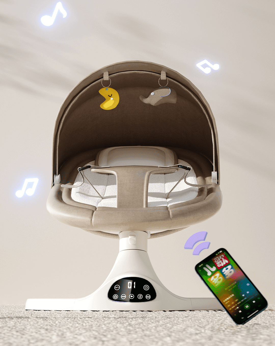 Bujaczek elektryczny FUNIDOO MELLOW z Bluetooth 3w1 - obrazek 4