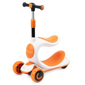Hulajnoga z siedziskiem 3w1 FUNIDOO HOT SHOT kolor pomarańczowy