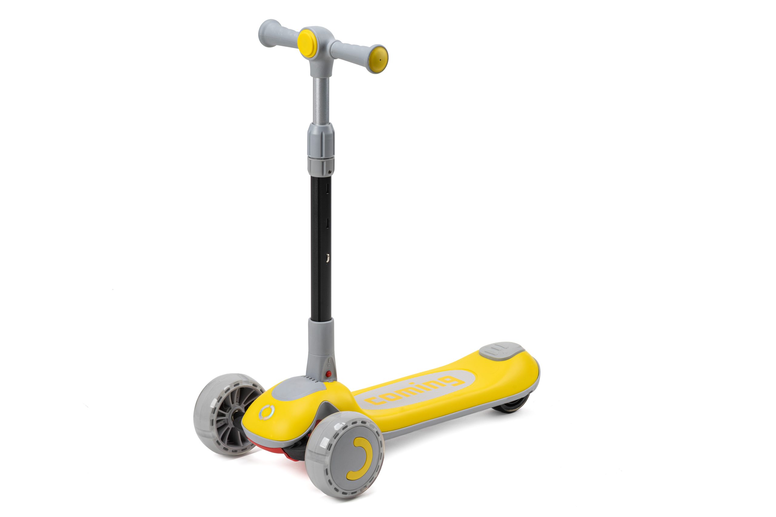 Hulajnoga z siedziskiem 3w1 FUNIDOO HOT SHOT kolor żółty - obrazek 3