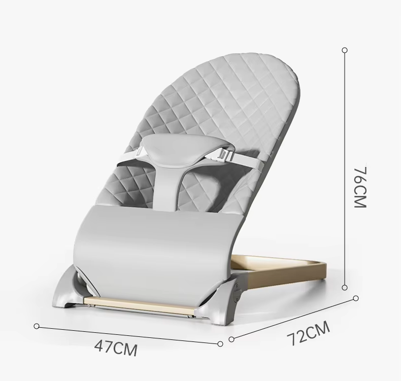 Leżaczek Bujaczek 2w1 FUNIDOO CAMINO kolor czarny - obrazek 4