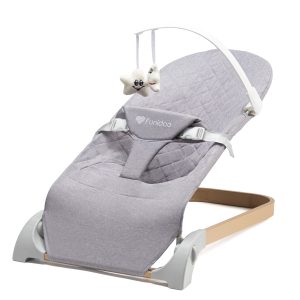 Leżaczek Bujaczek 2w1 FUNIDOO CAMINO kolor szary