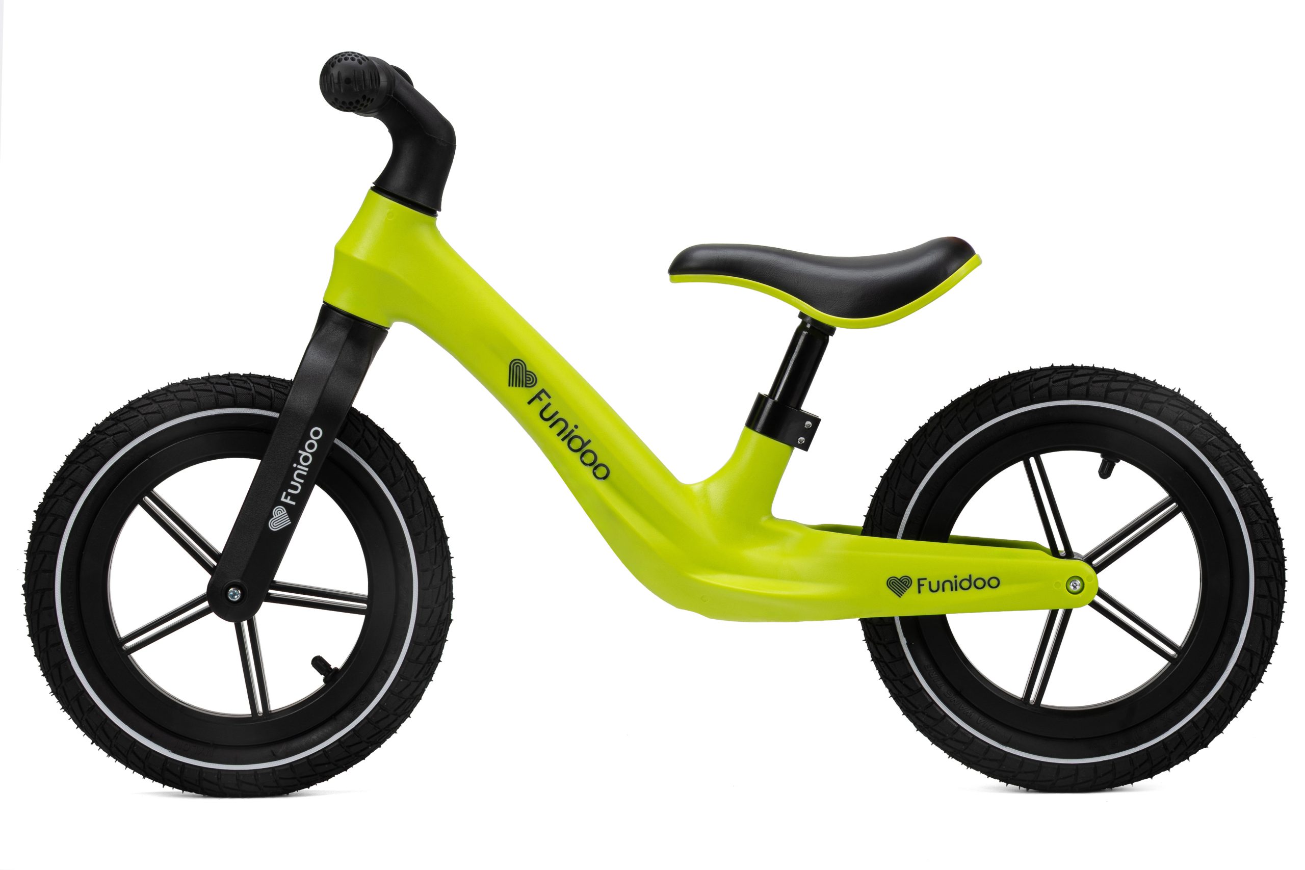 Rowerek biegowy FUNIDOO BRAVE kolor limonka - obrazek 3