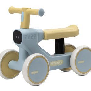 Jeździk rowerek biegowy FUNIDOO WHOOPEE z dźwiękiem i światłem kolor niebieski