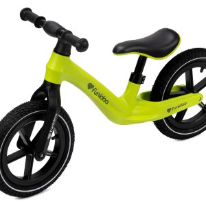 Rowerek biegowy FUNIDOO BRAVE kolor limonka