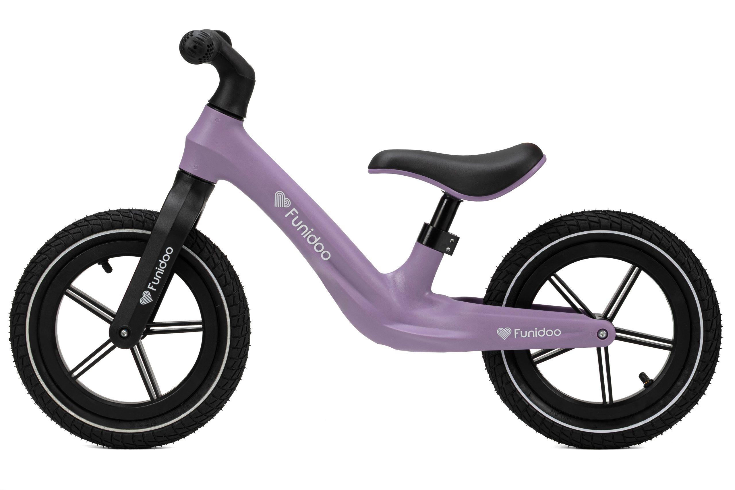 Rowerek biegowy FUNIDOO BRAVE kolor liliowy - obrazek 3