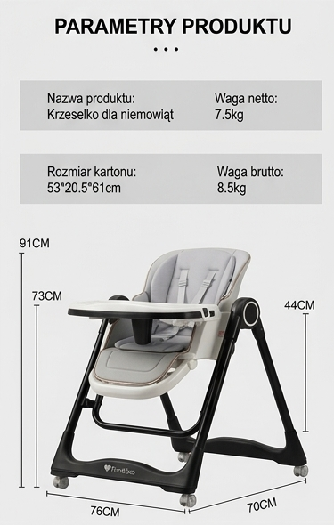 krzesełko-do-karmienia-z-funkcją-bujania-regulowane-rośnie-razem-z-dzieckiem