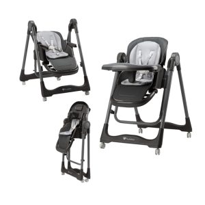 Krzesełko do karmienia i zabawy FUNIDOO SERENE 9w1 kolor szary
