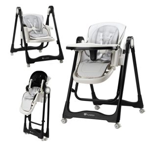 Krzesełko do karmienia i zabawy FUNIDOO SERENE 9w1 kolor biały